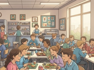 Illustration of Many, Much, A Lot, A Few, A Little