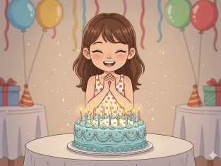 Illustration of Wishes and regrets - I wish/if only